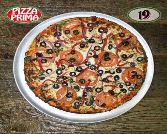 19. Pizza gourmet 10" grecque / 10" Gourmet Greek Pizza