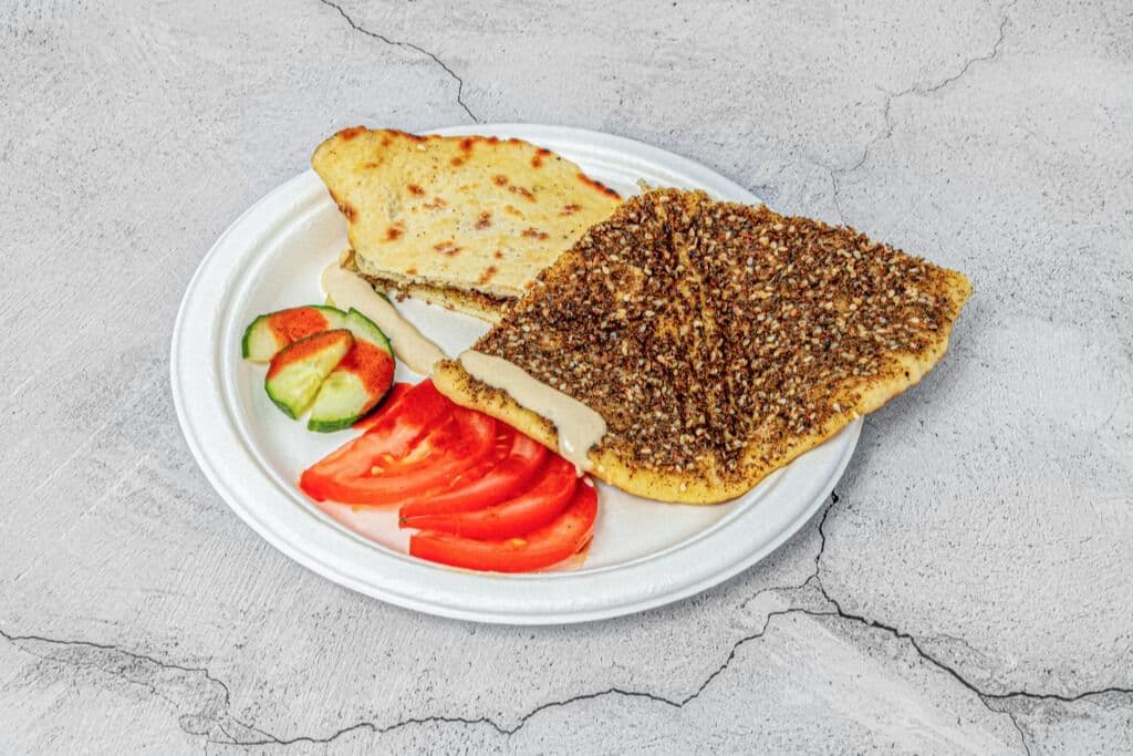 Za'atar Flat Bread