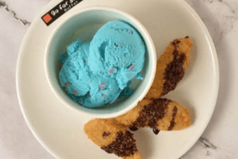 E19 Deep-Fried Banana with Ice Cream