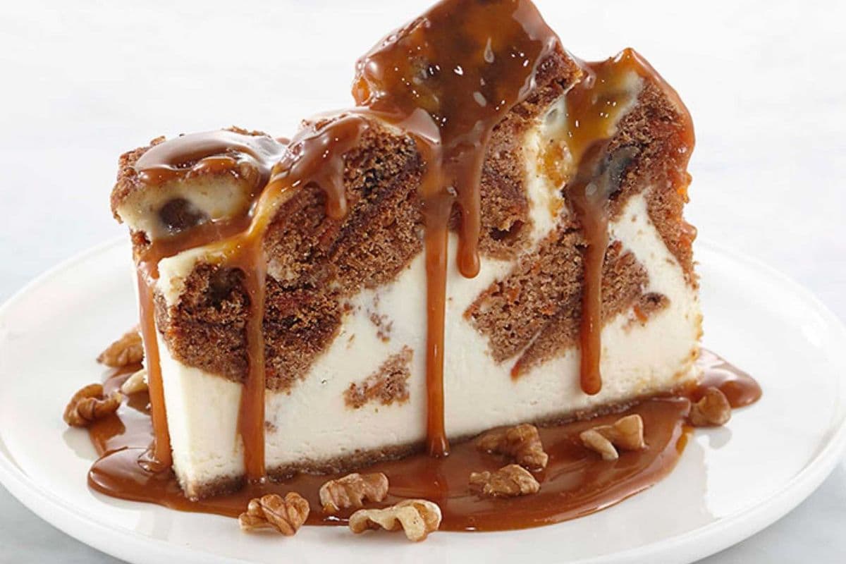 Carrot Caramel Cheesecake