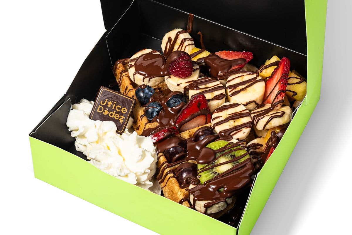 Vegan-Gluten-Free Waffle / Gaufre Végétalien et Sans Gluten