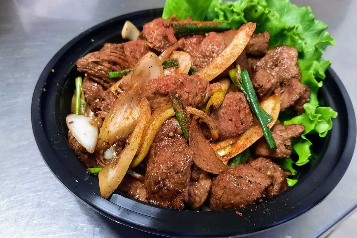 Beef Tenderlion with Black Pepper