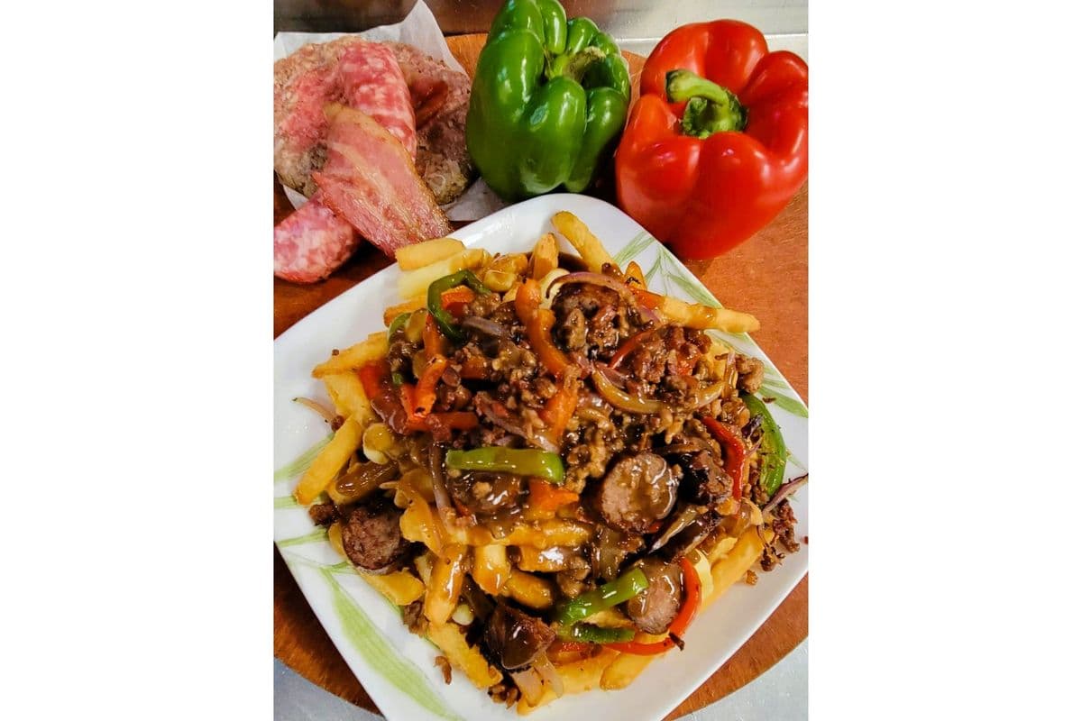 Five By's and Fries Poutine