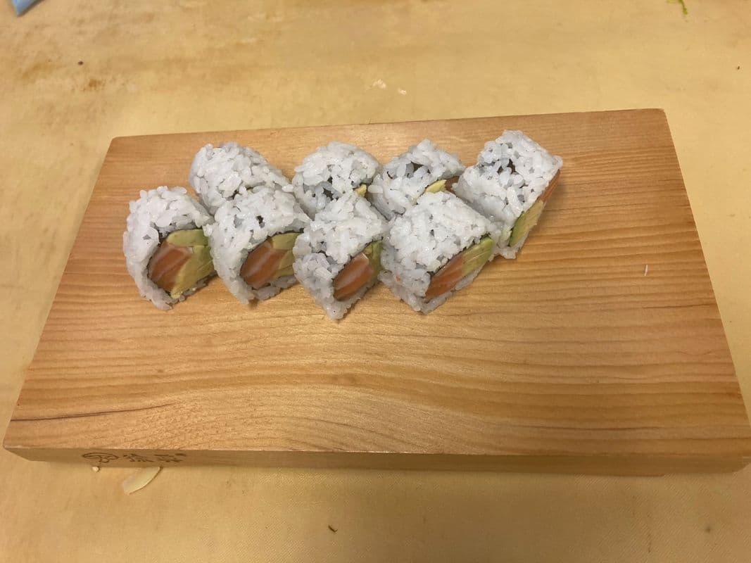 Avo and Salmon Roll