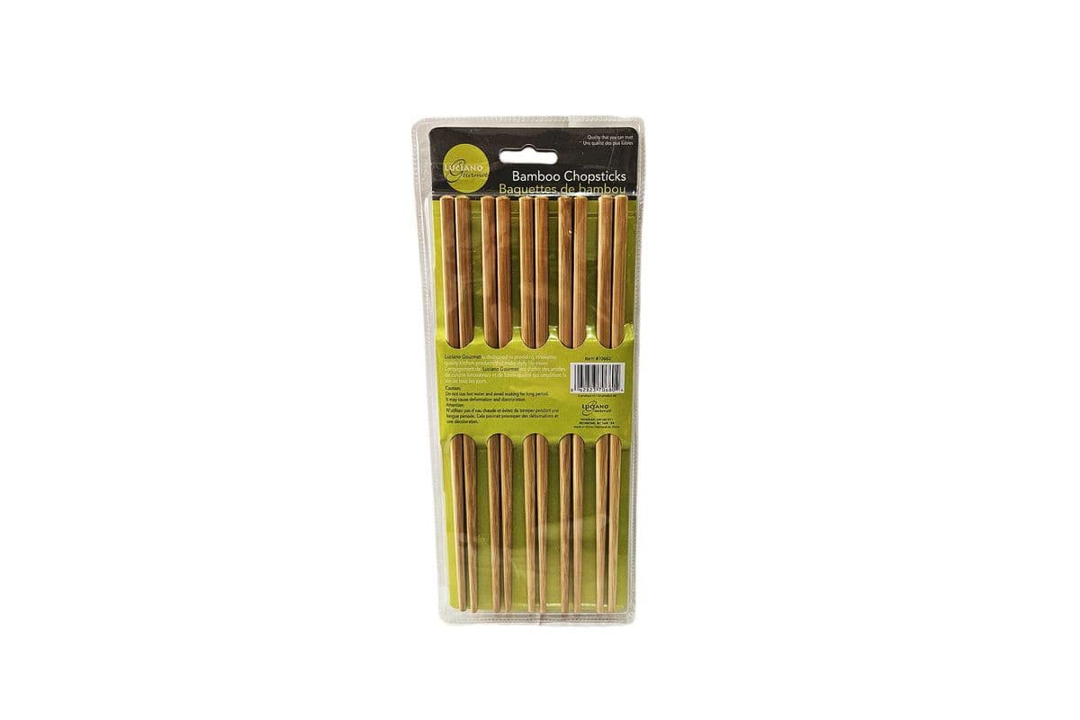 Luciano Bamboo Chopsticks（10-Pair Set）（竹筷子 10双）