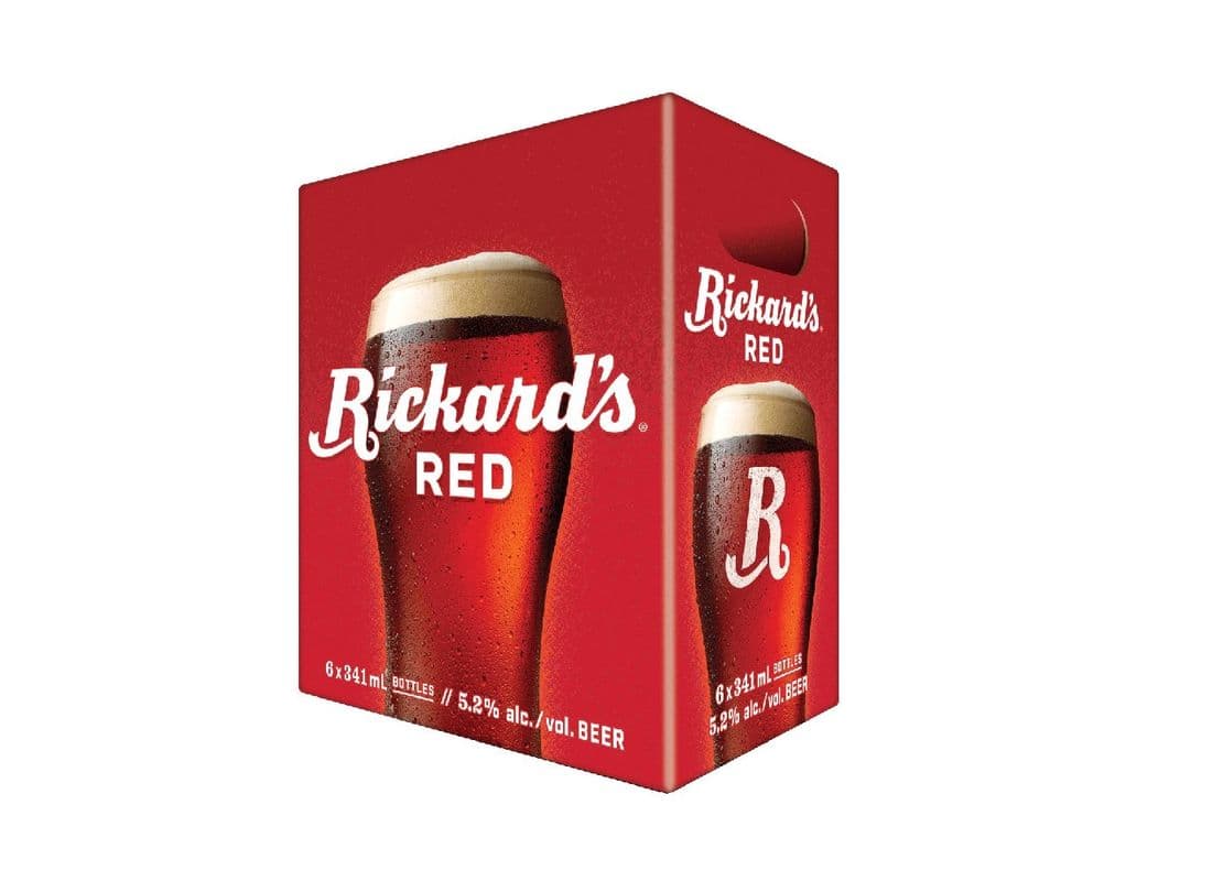 Rickard's Red (6 Bottles) (6 x 341 ml Bottles)