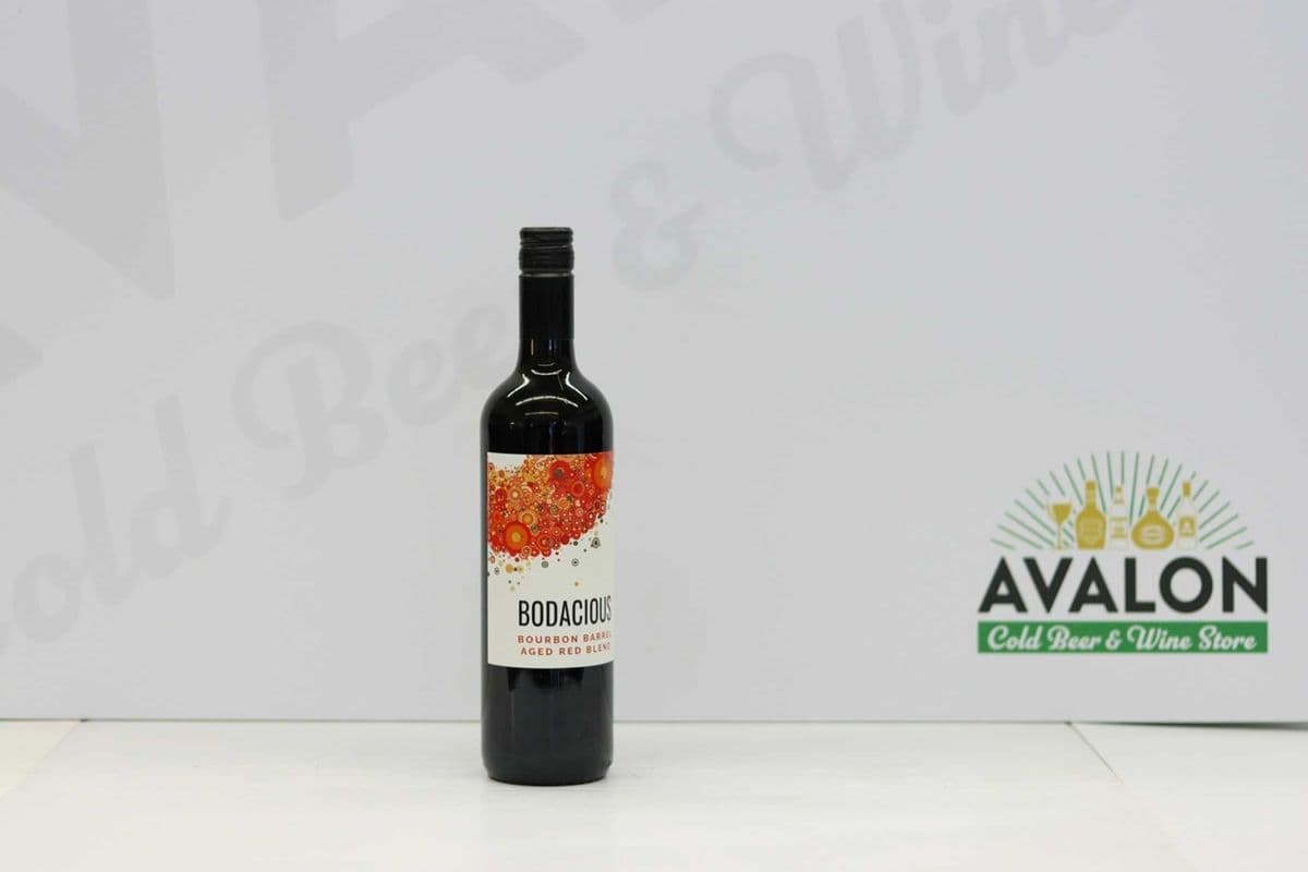 Bodacious Bourbon Barrel Aged Red Blend 750ml Bottle (1 x 750ml)