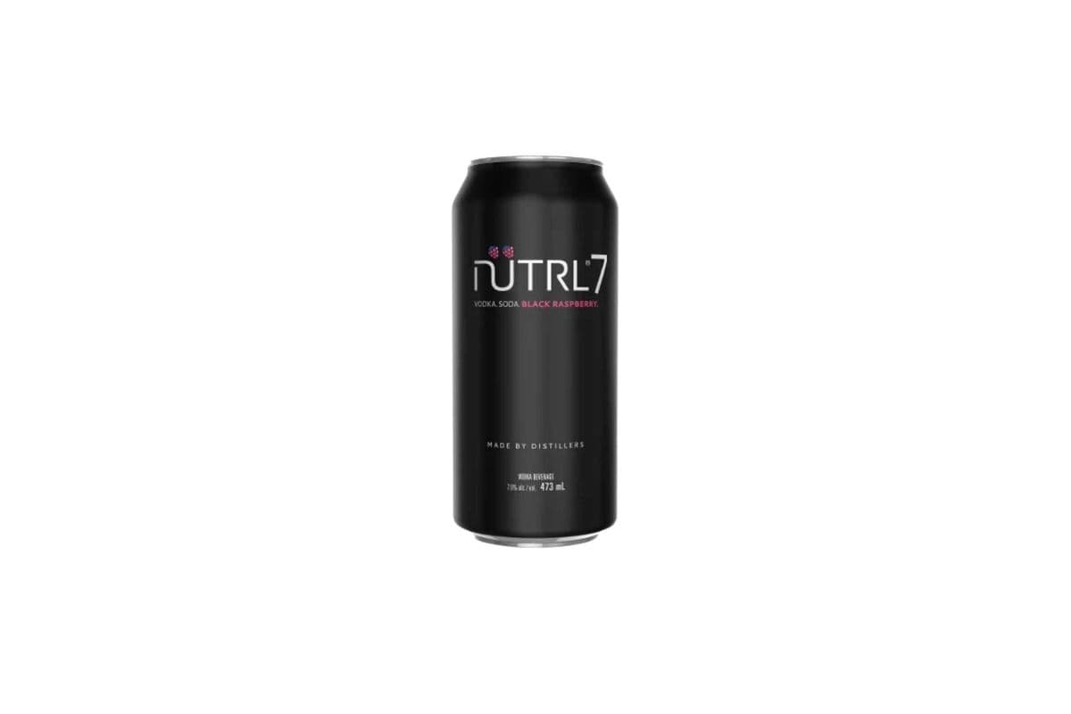 Nutrl 7 Black Raspberry Vodka Soda (473ML) (1 x 473ML)