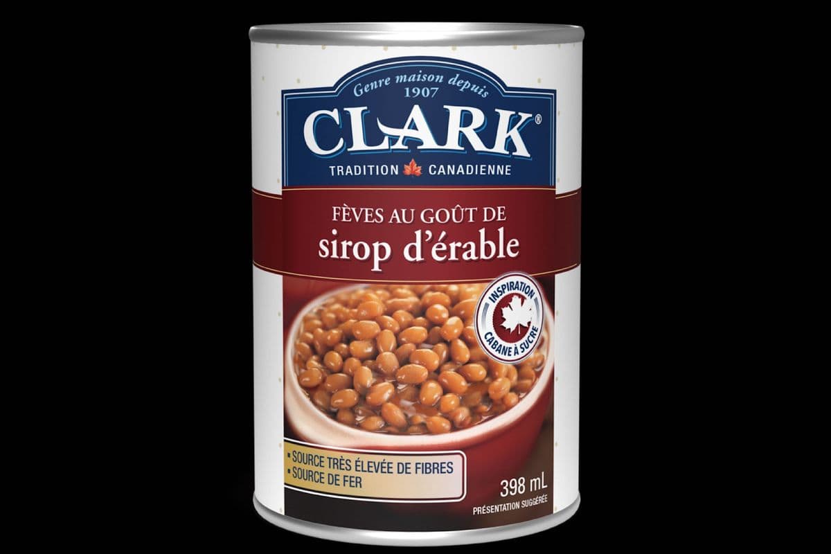 Clark - Fèves au Goût de Sirop d’Érable / Maple Style Beans (398 ml)