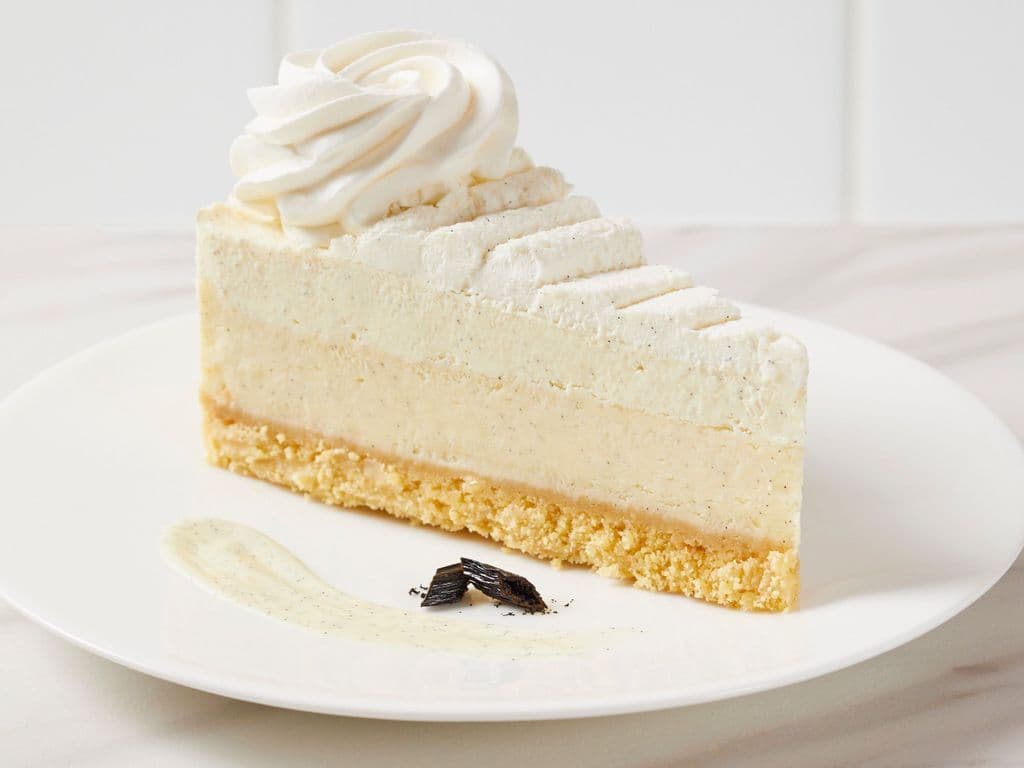 TRIPLE VANILLA CHEESECAKE