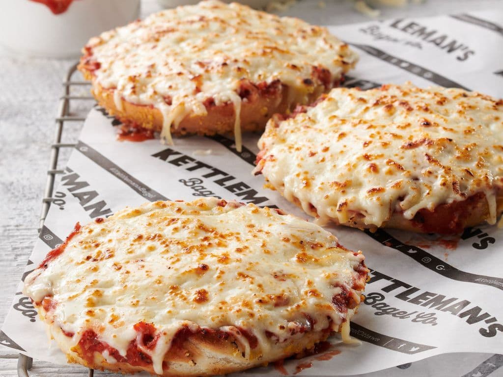 3 Cheese Pizza Bagel