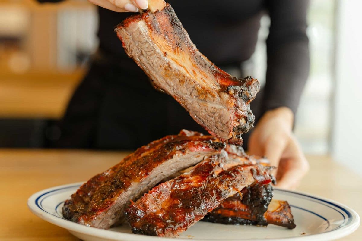 BBQ Beef Ribs (half rack)
