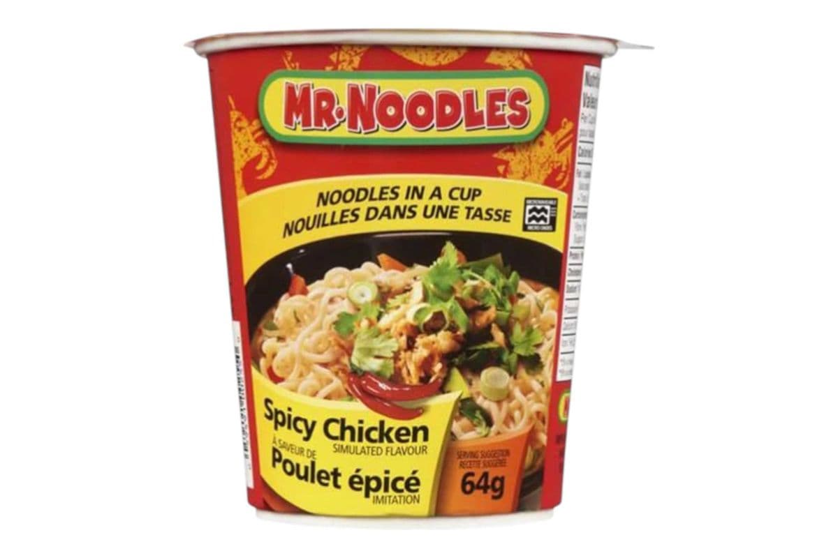 Mr. Noodles Spicy Chicken Cup Noodles (64g) (270 Cal)