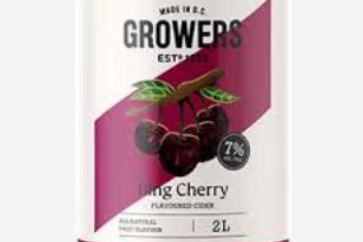 Growers Bing Cherry 2L (1 x 2L)