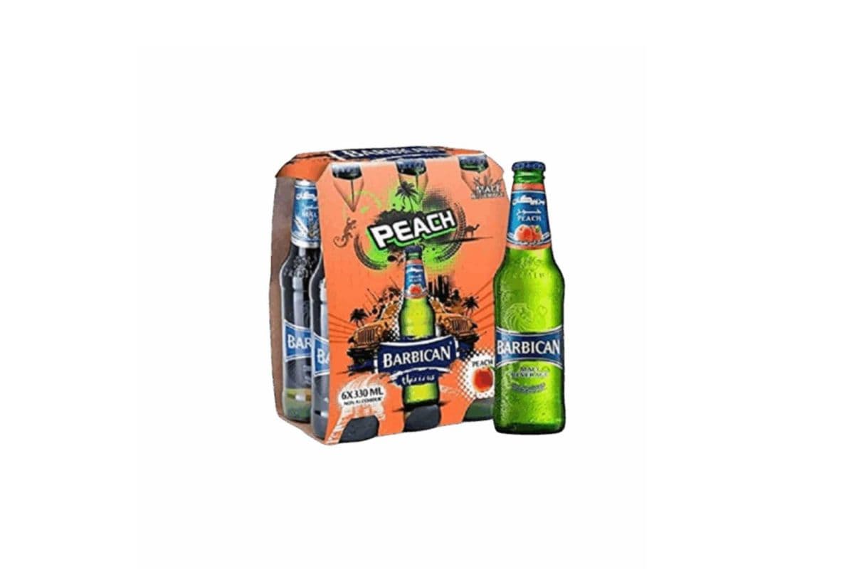 Barbican Peach Drink - 330 Ml X 6 Pack (330 Ml X 6 Pack)