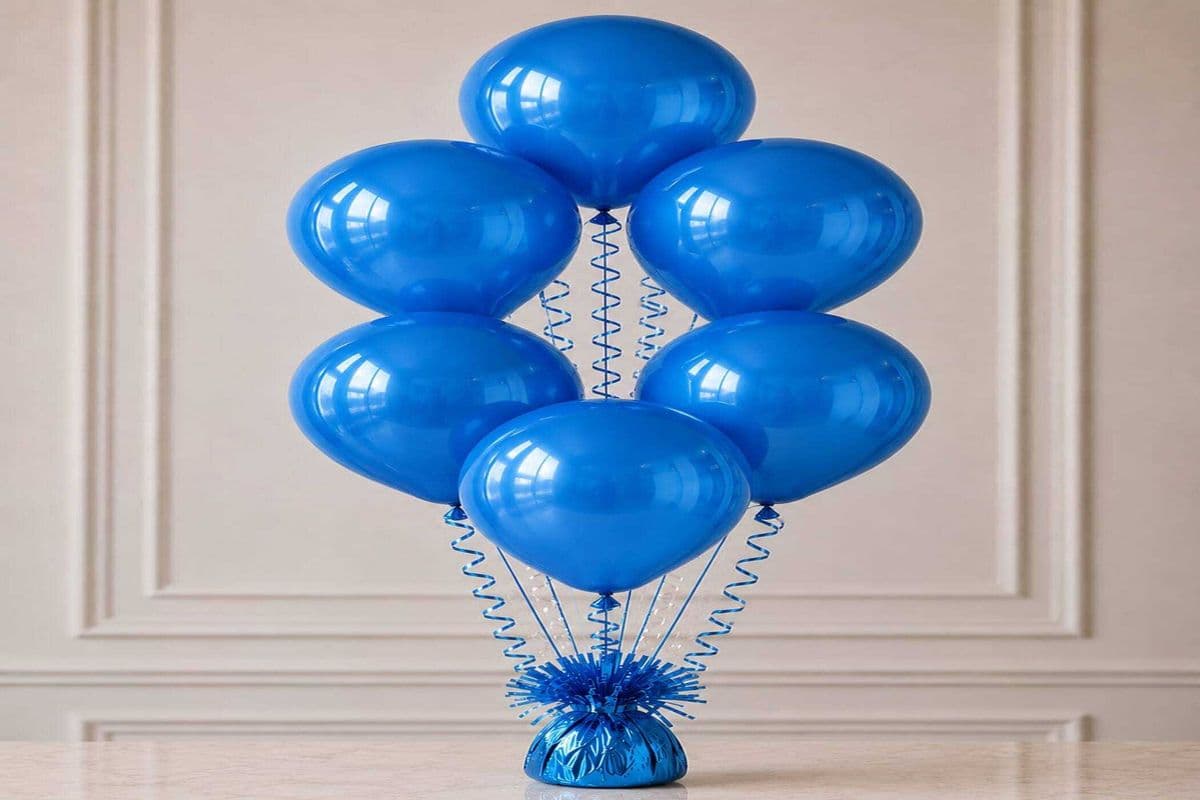 Blue Balloon Bouquet