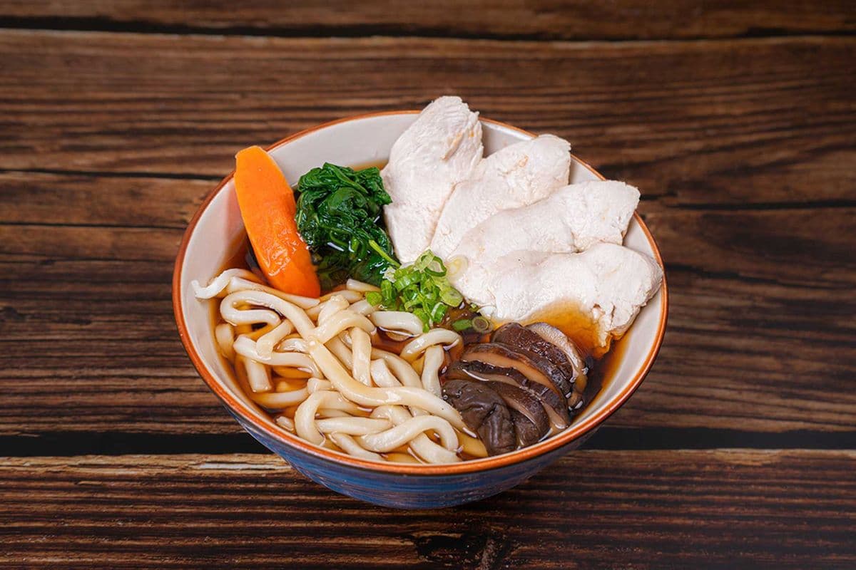 Chicken Breast Udon Soup
