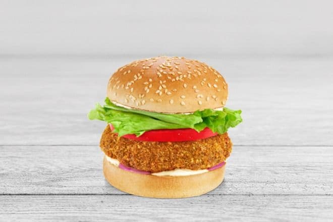 Crispy Veggie Burger Combo