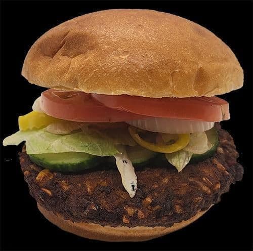 .Black Bean Burger.