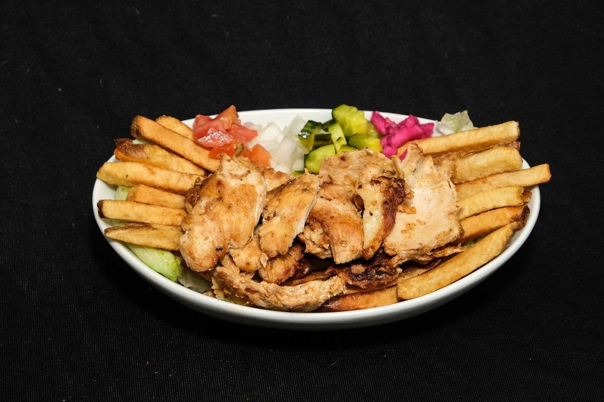 Chicken Mediterranean Fries