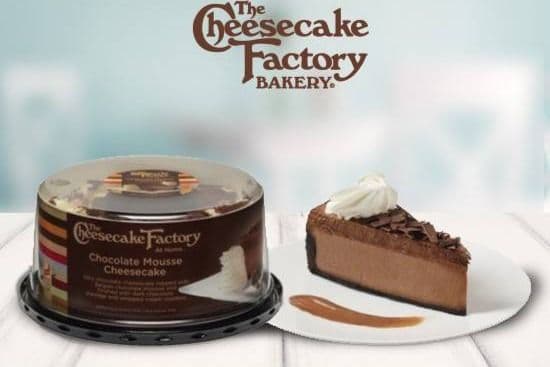 6" The Cheesecake Factory Chocolate Mousse Cheesecake