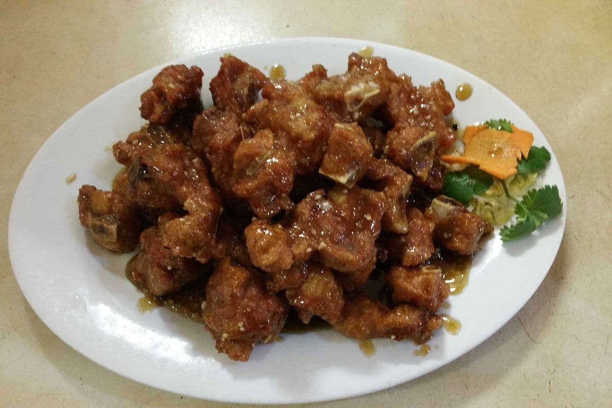 3. Honey Garlic Spareribs