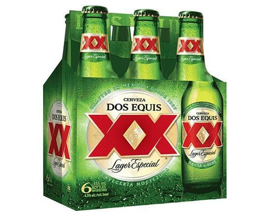 Cervezas Cuauhtemoc Moctzuma Dos Equis Lager, 6 x 355 ml