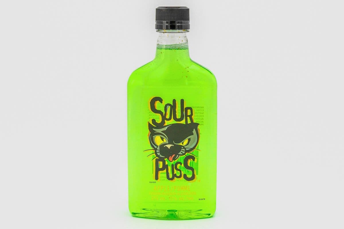 Sour Puss Apple Liquor (1 x 375 ml)