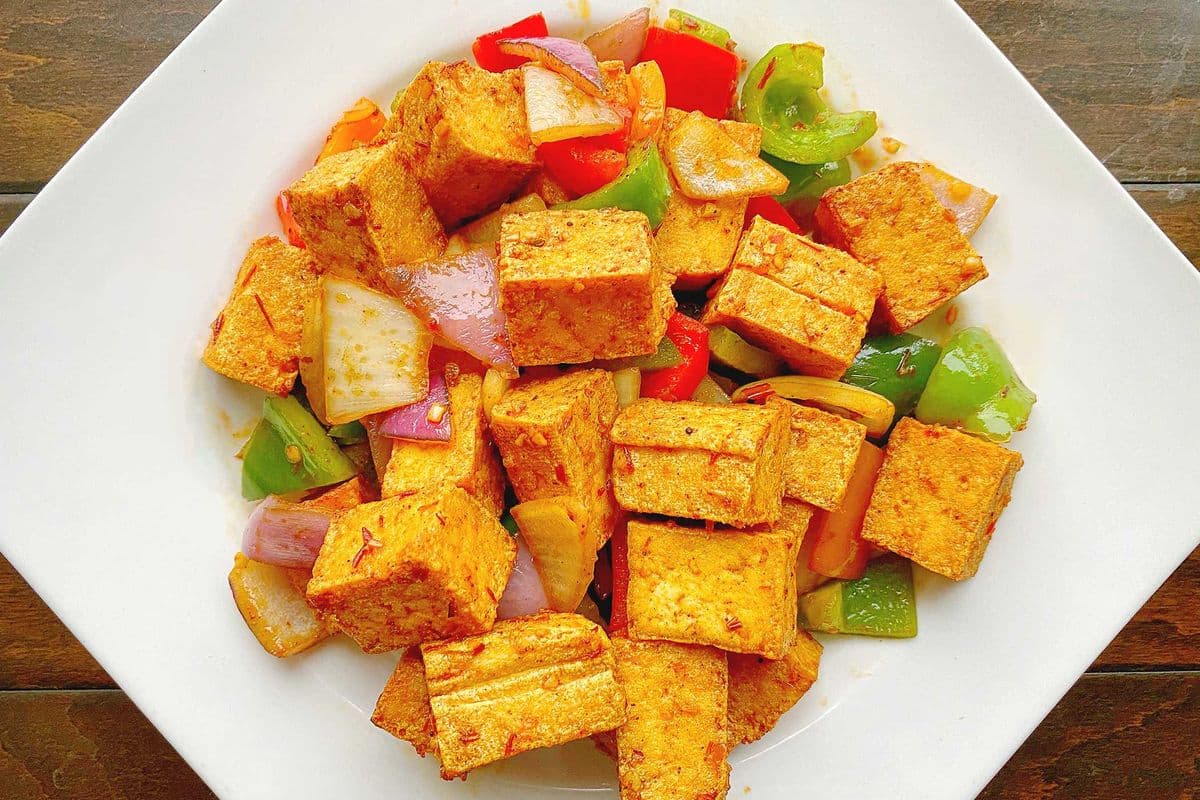 654 Chilli-Lime Tofu and Rock Salt (Spicy)