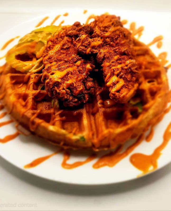 Waffle with Nashville Tenders 