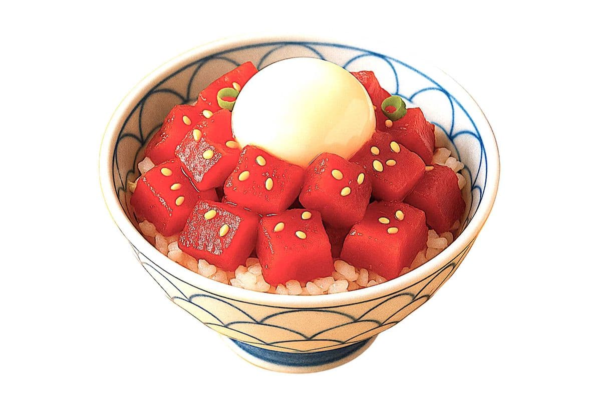 Ahi Poke Don with Lave Egg