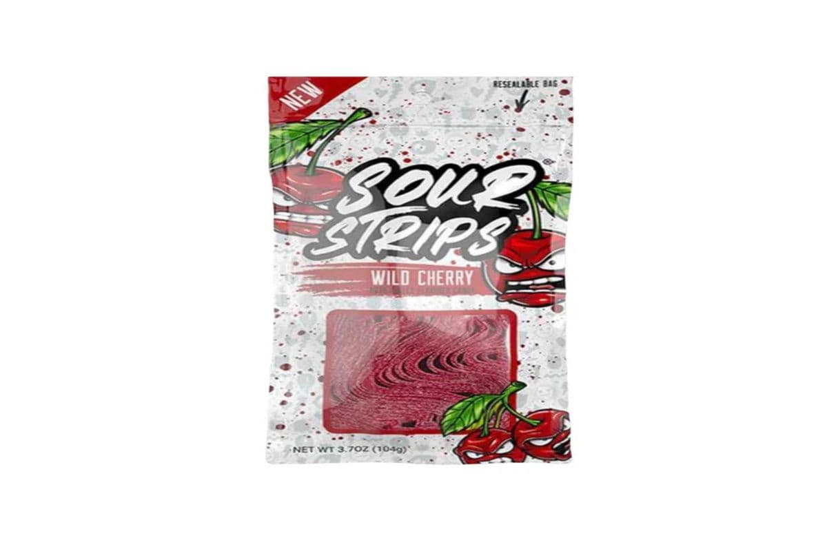 Sour Strips Wild Cherry (96 g) (96g)