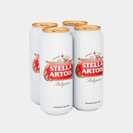 Stella 4 canettes (500 mL) / Stella 4 Cans (500 mL)