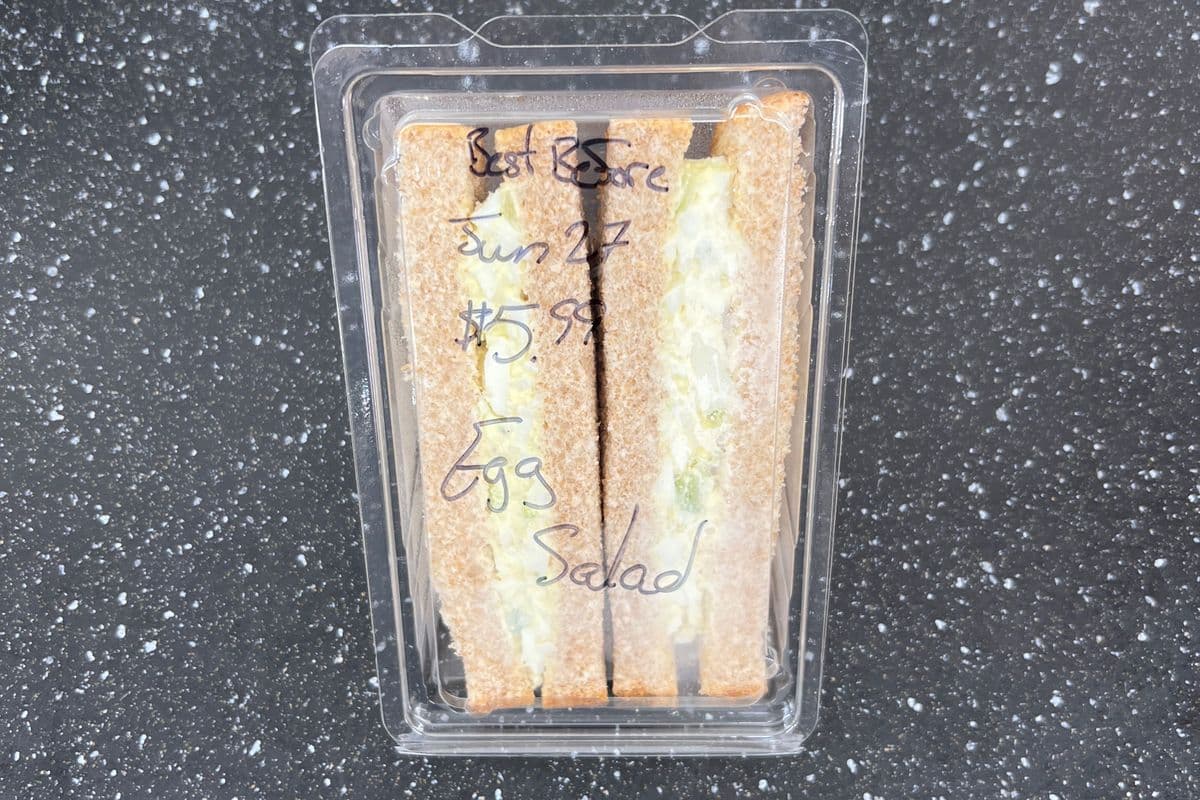 Egg Salad Whole Wheat Bread