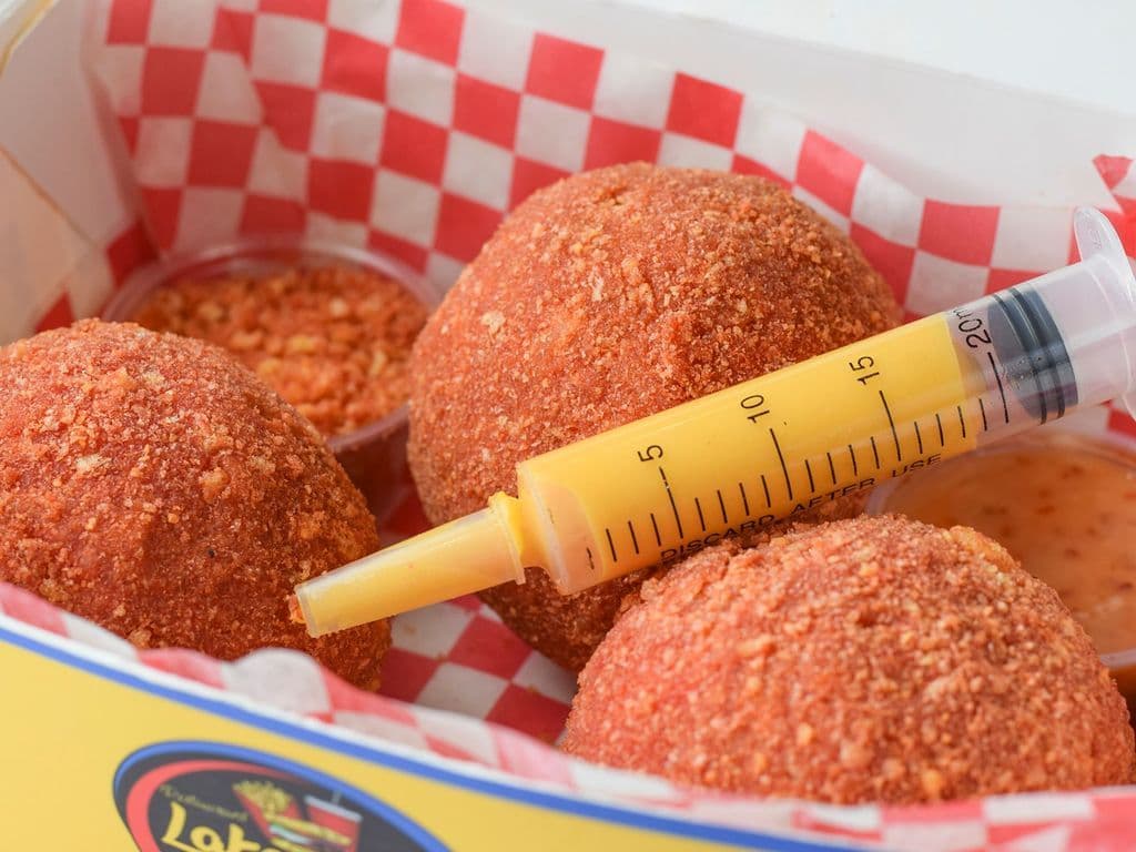 Hot Cheetos Boudin Balls