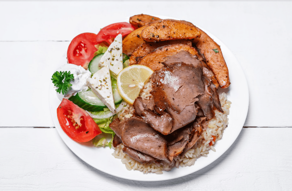 Assiette de gyros / Gyros Plate