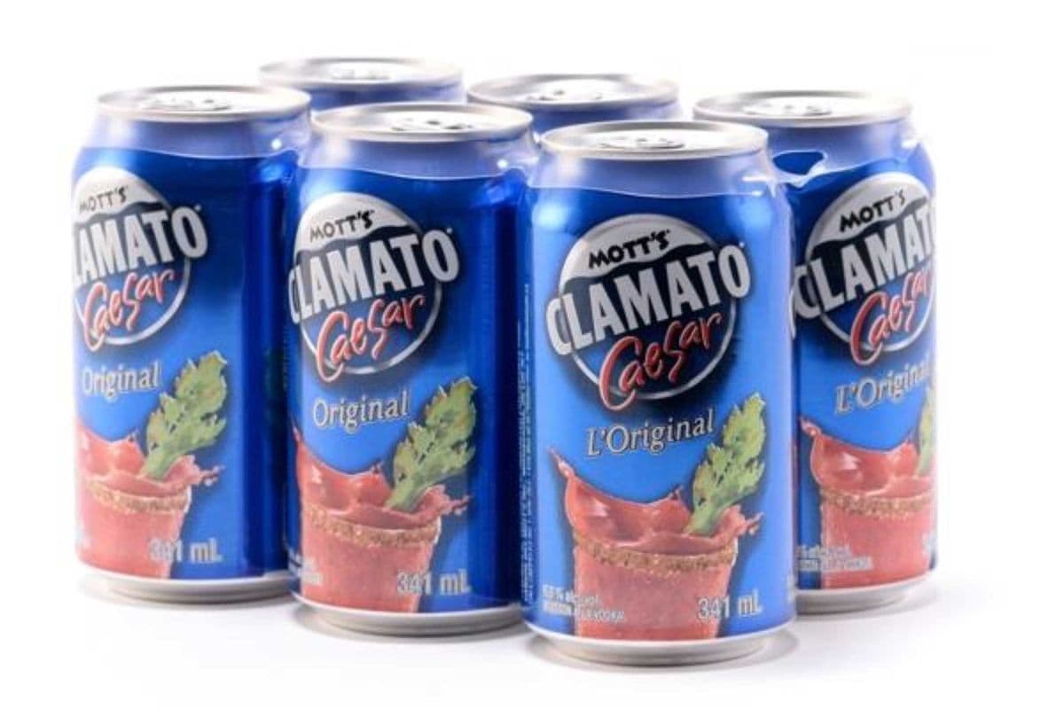 Mott's Original Caesar (6 x 355 ml Cans)