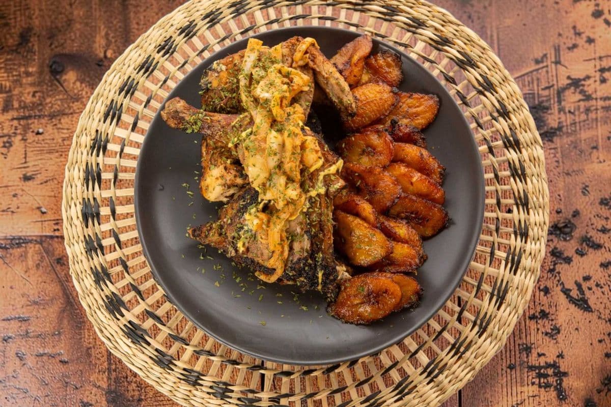 Poulet braise
