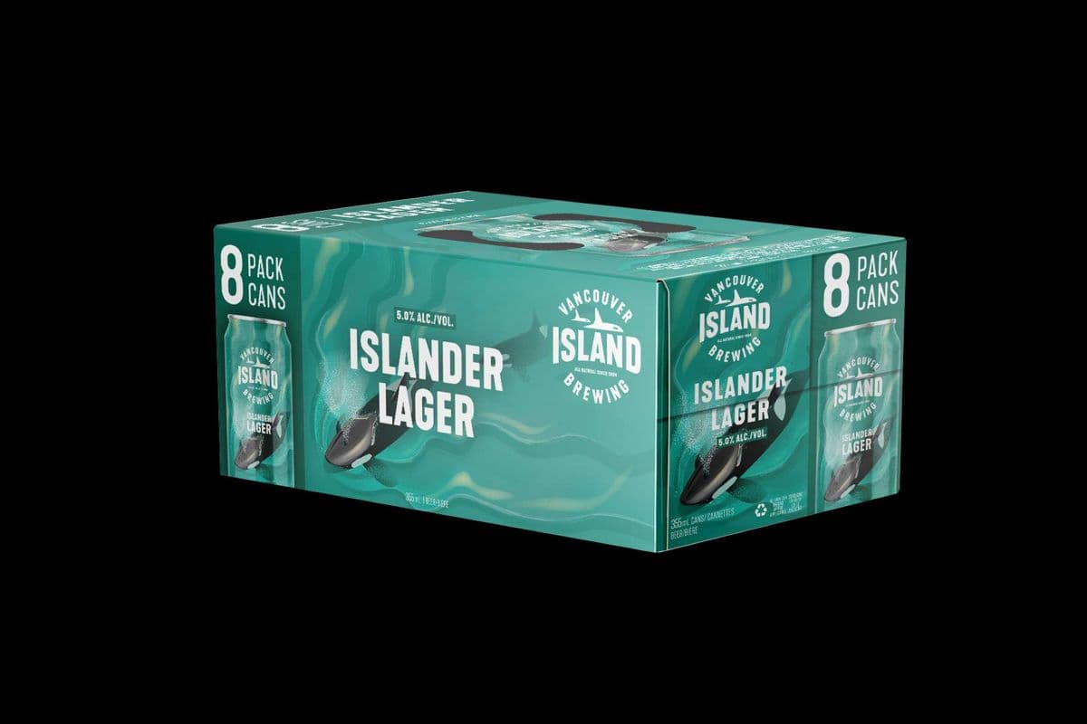 Vancouver Island Brewing Islander Lager (8 x 355ml)
