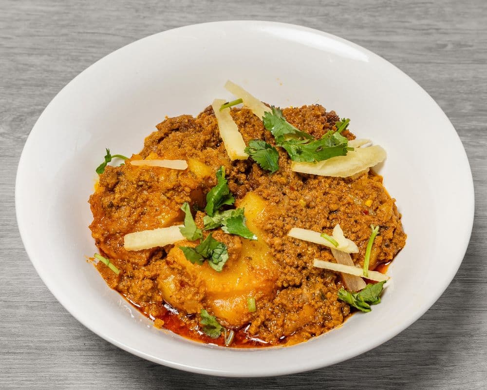 Beef Qeema Aloo