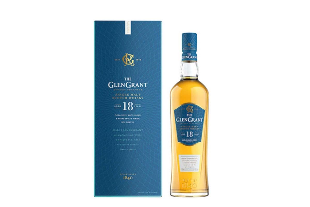 Glen Grant 18 Year Scotch (1 x 750ml)