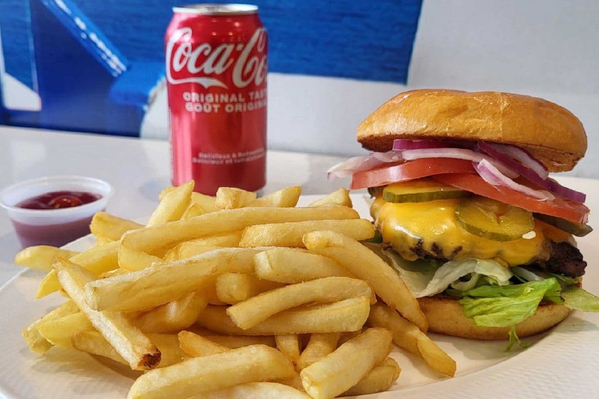 Junior Cheeseburger Combo