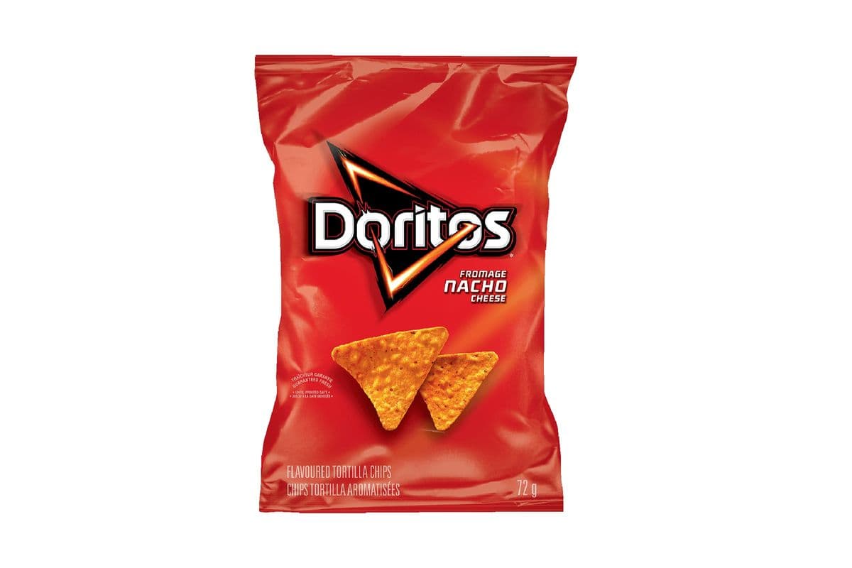 Doritos Nacho Cheese Tortilla Chips (72g) 77823