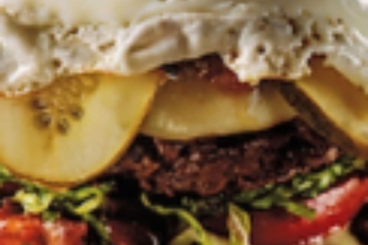 48. Homemade Golden Burger