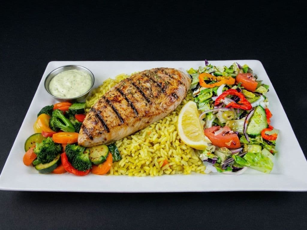 Plat Poitrine Poulet Grillé / DISH Grilled Chicken Breast