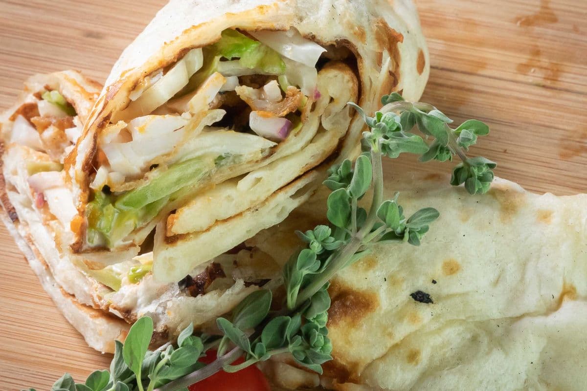 Fish Tikka Wrap