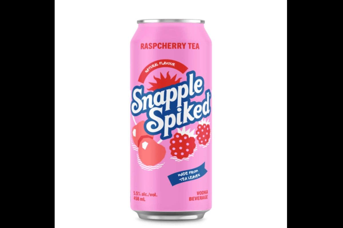 Snapple Spiked Tea Raspcherry Dom (1 x 458 ml)