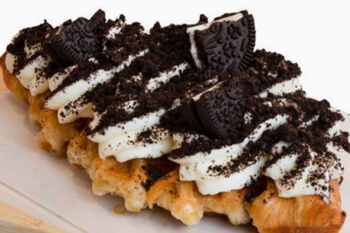Cookies and Cream Croffle
