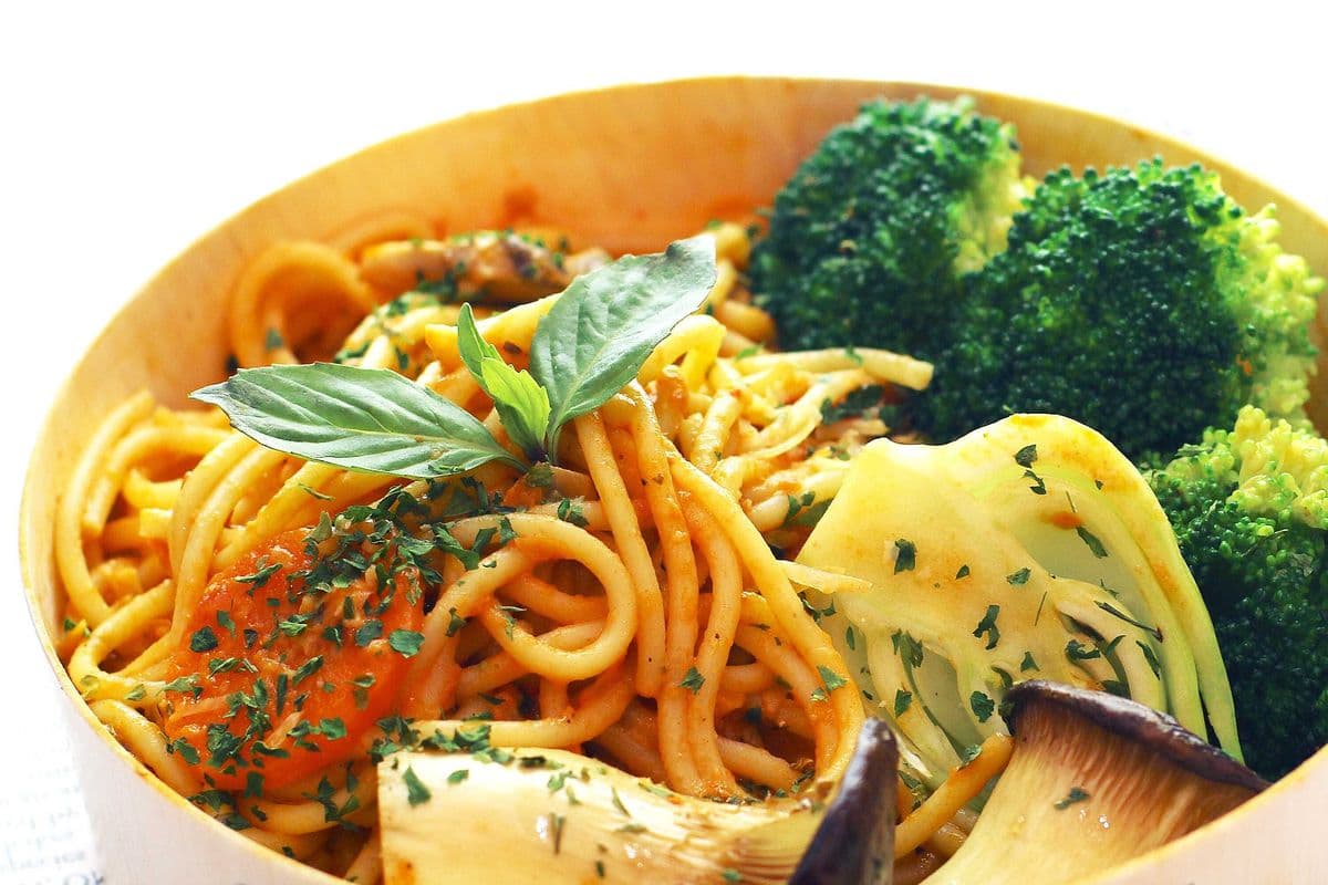 Mixed Vegetable Spaghetti 什锦菜意面