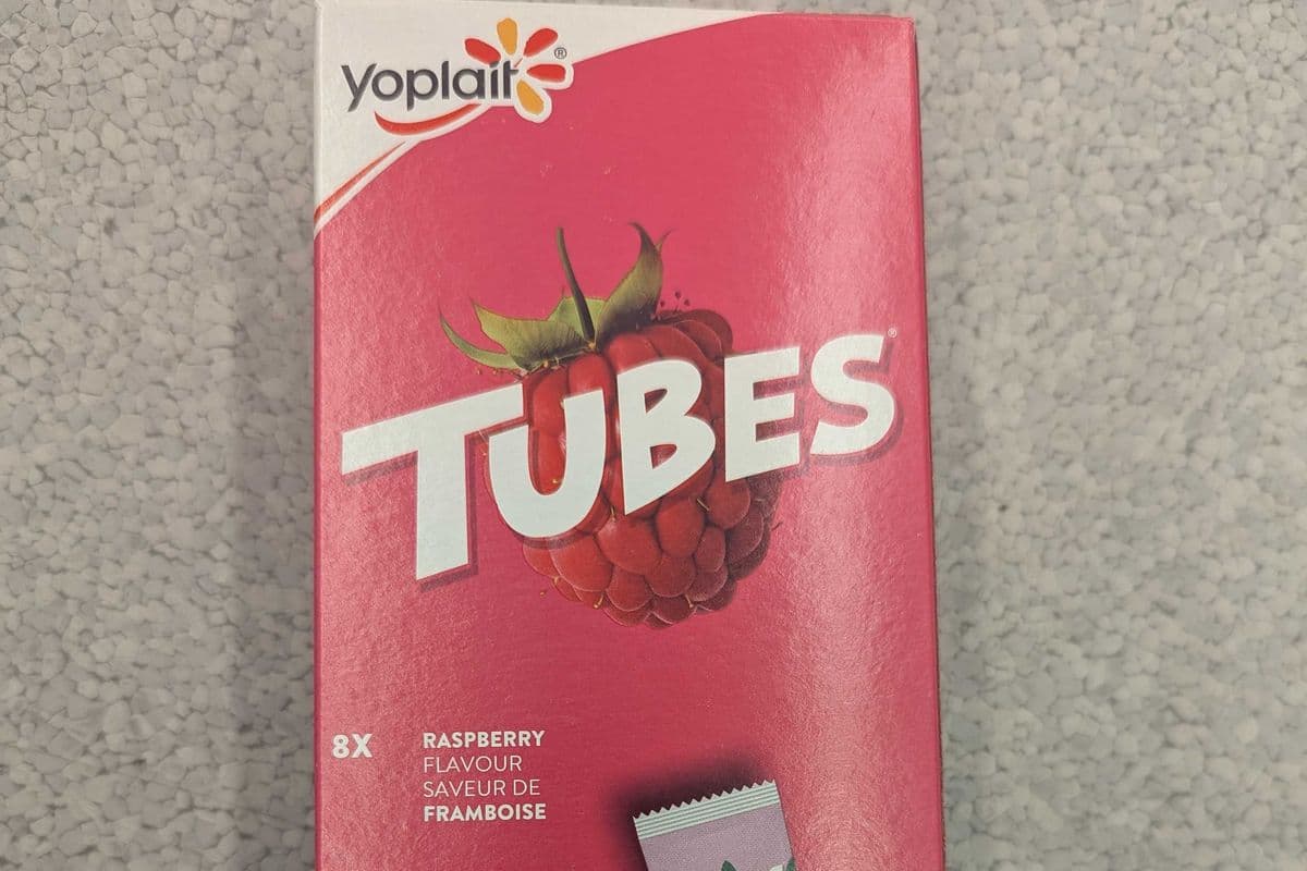 Yoplait Yogurt Tubes - Raspberry (8x56g)